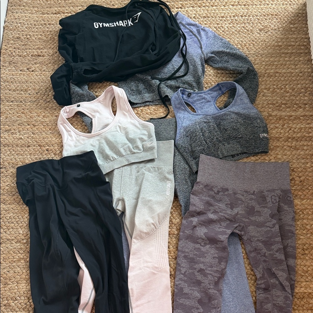 Gymshark BUNDLE: 8 pieces